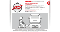 Desktop Screenshot of espejosparainspeccionvehicular.com